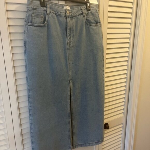 Frank & Oak long denim skirt - brand new - size large - Picture 1 of 5